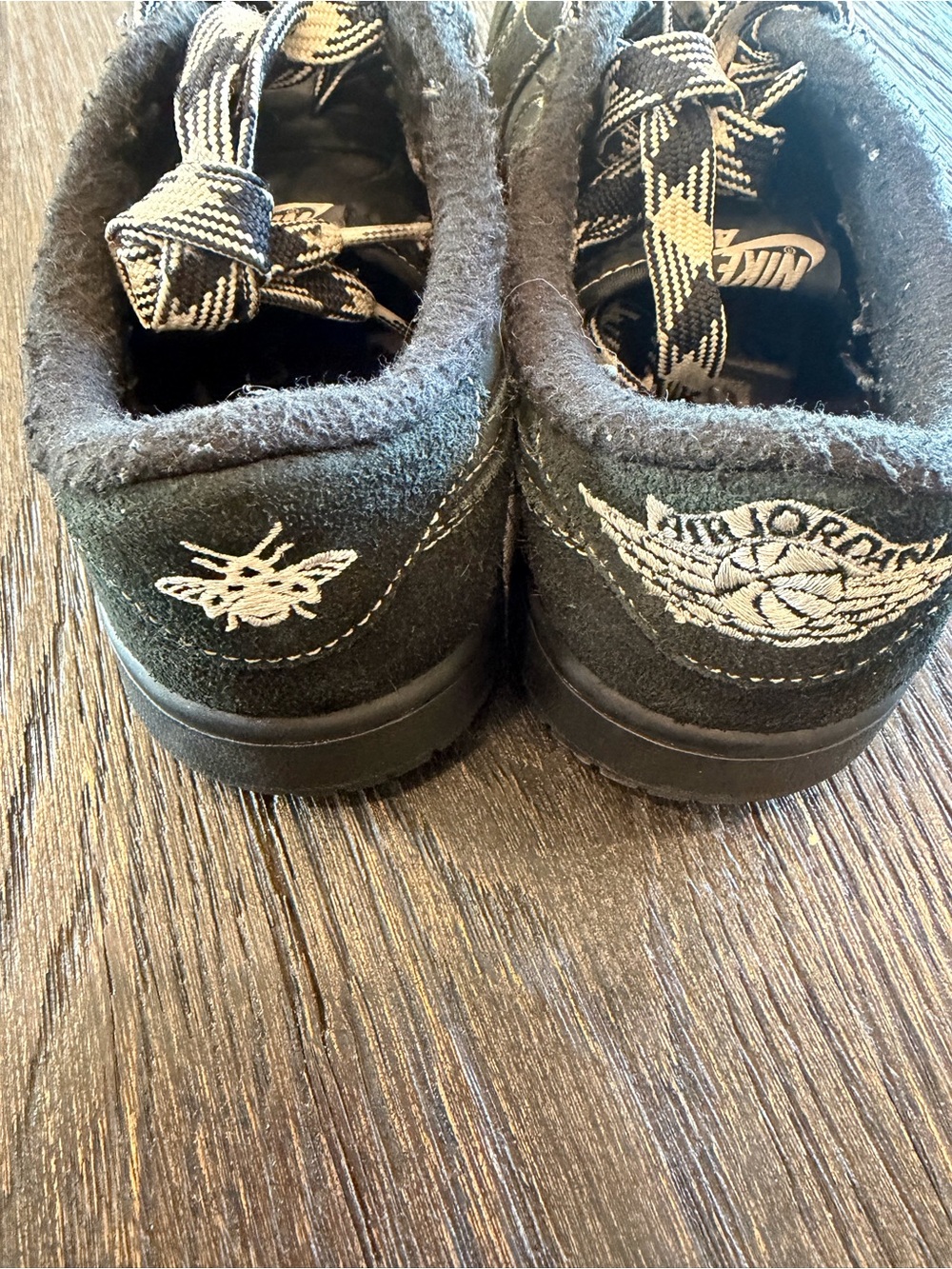 Jordan 1 Retro Low OG SP x Travis Scott Black Phantom Size 8.5 - Picture 8 of 11